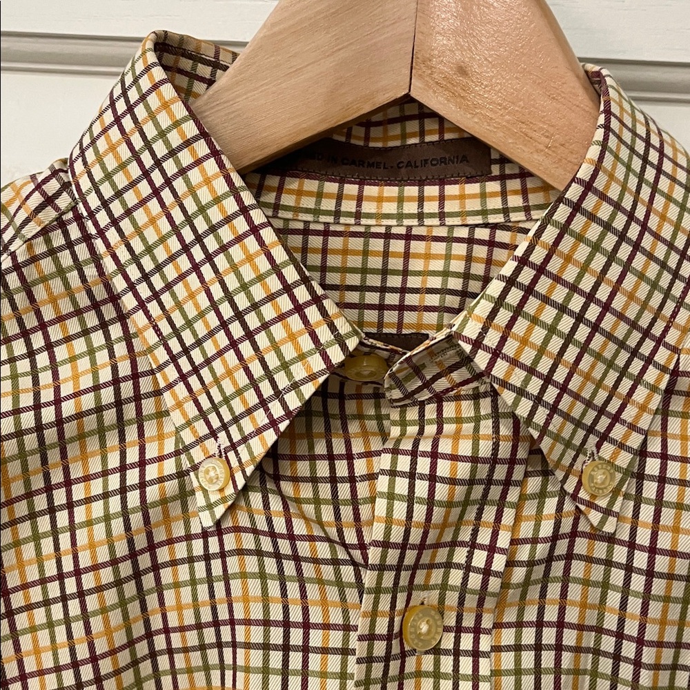 Robert Talbott Plaid Button Down shirt